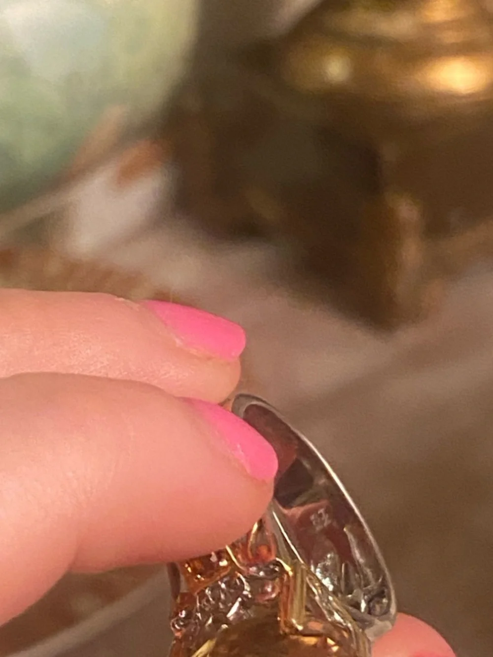 ✨💛Elegant Sterling Gemstone Ring!💛✨ - Picture 9 of 9